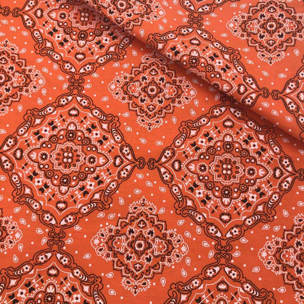 Tricoline Bandana Laranja Marantex 10 Metros    