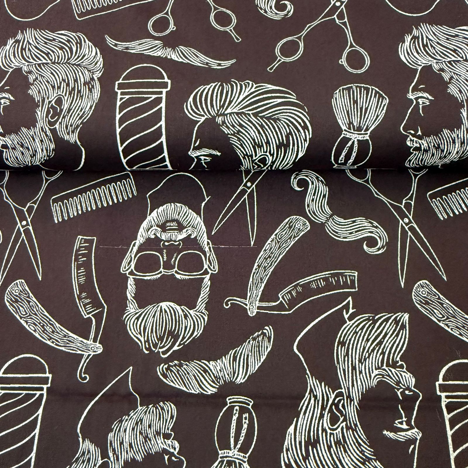 Tricoline Barbeiro Marrom  10 Metros