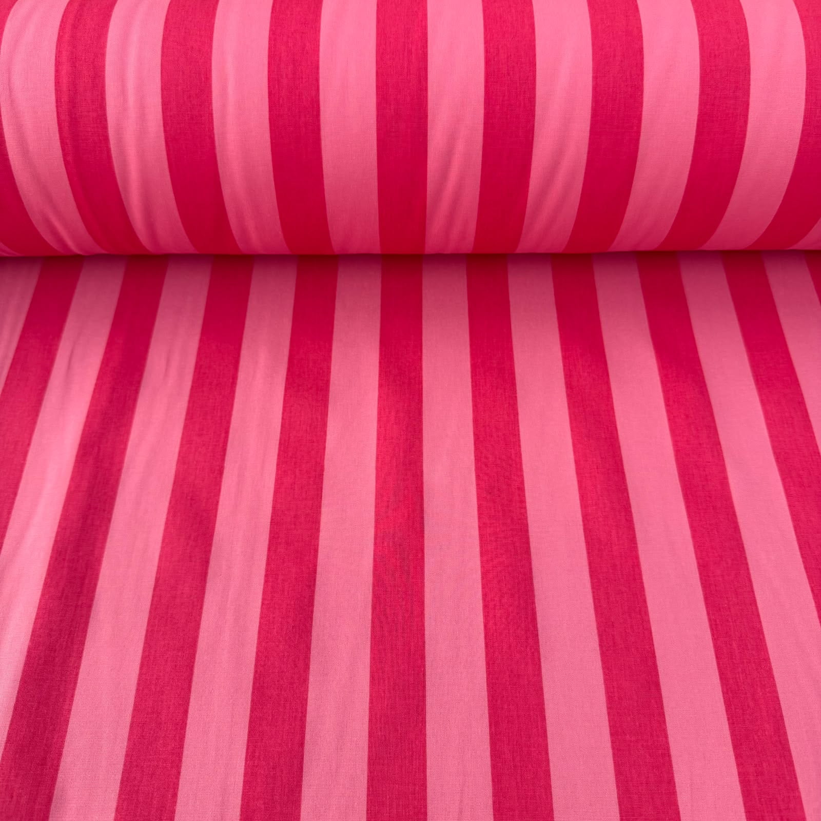 Tricoline Listras Grandes Pink 5 Metros  