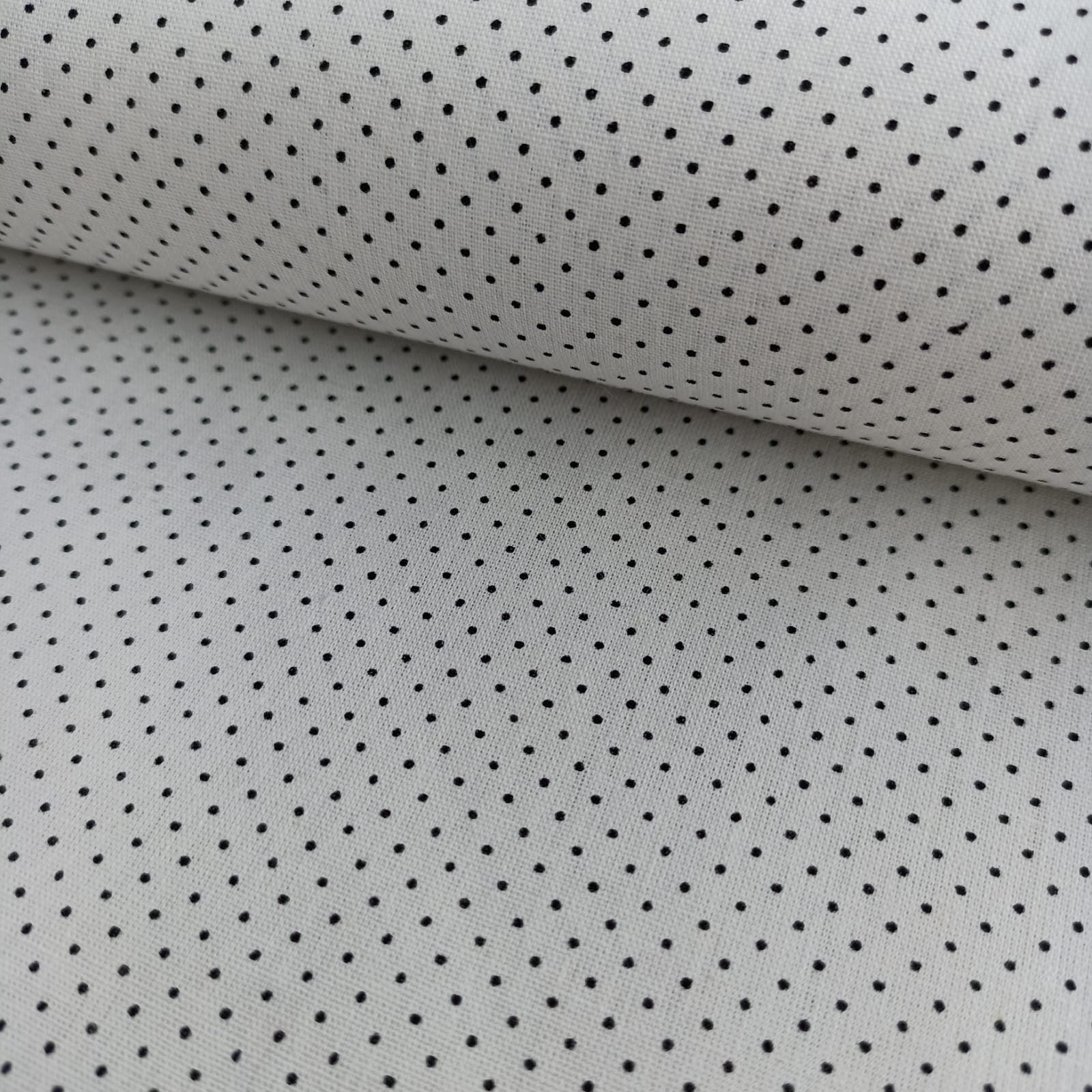 Tricoline Poá Micro Branco  10 metros 