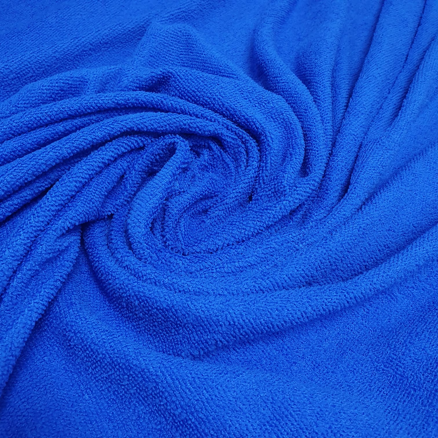 Atoalhado Microfibra Azul Royal