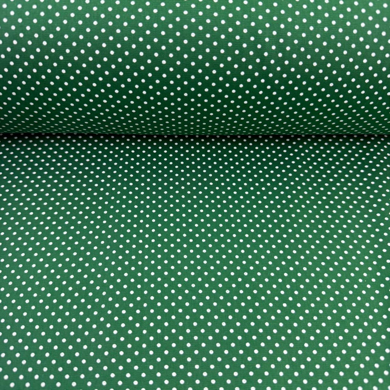 Tricoline  Poá Pequeno Verde Bandeira