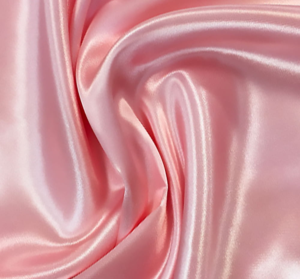 Cetim Com Elastano Rosa Claro