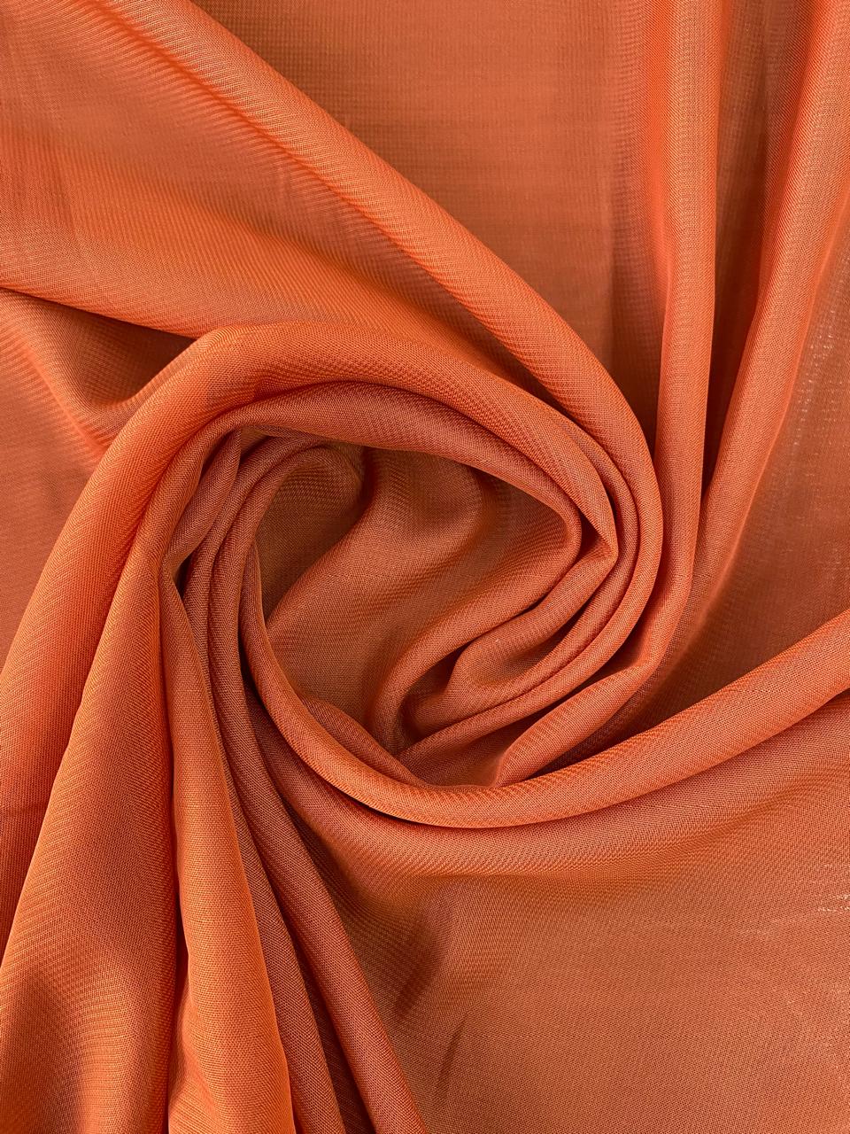 Chiffon Liso Terracota