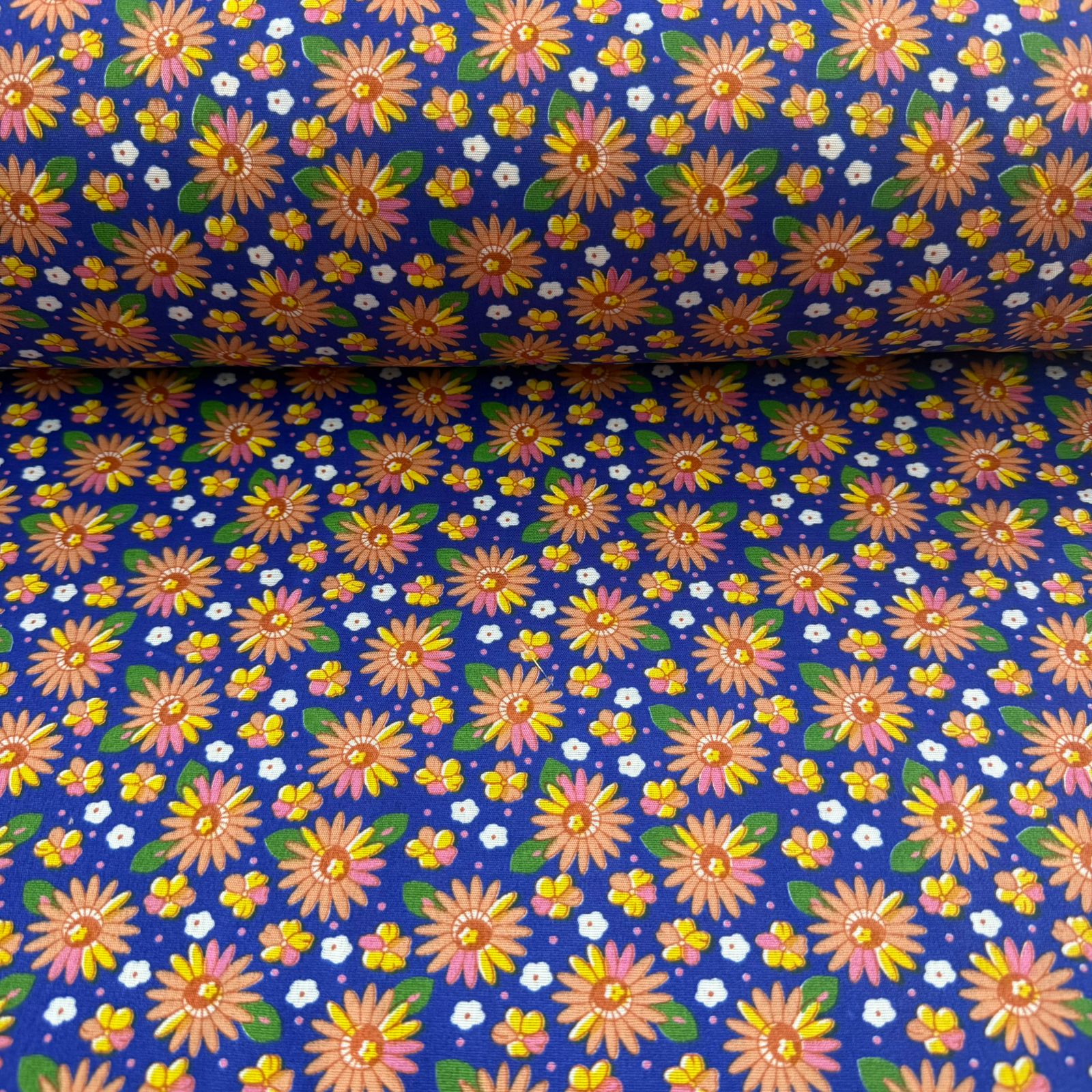 Chita Poly Flores Azul 