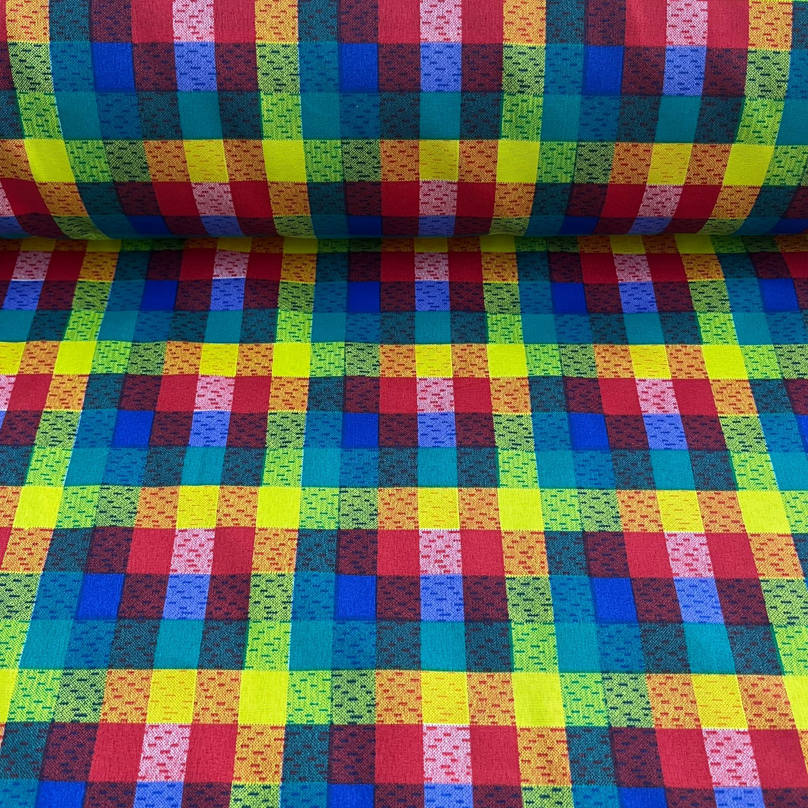 Chita Poly Xadrez Colorido