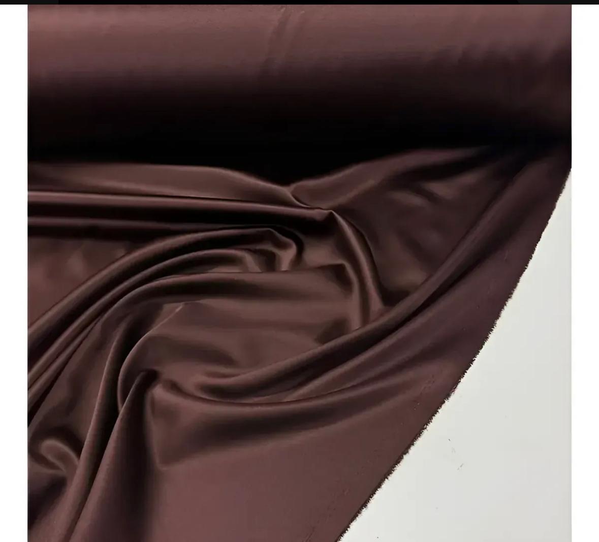 Crepe Amanda Marrom  10 Metros 