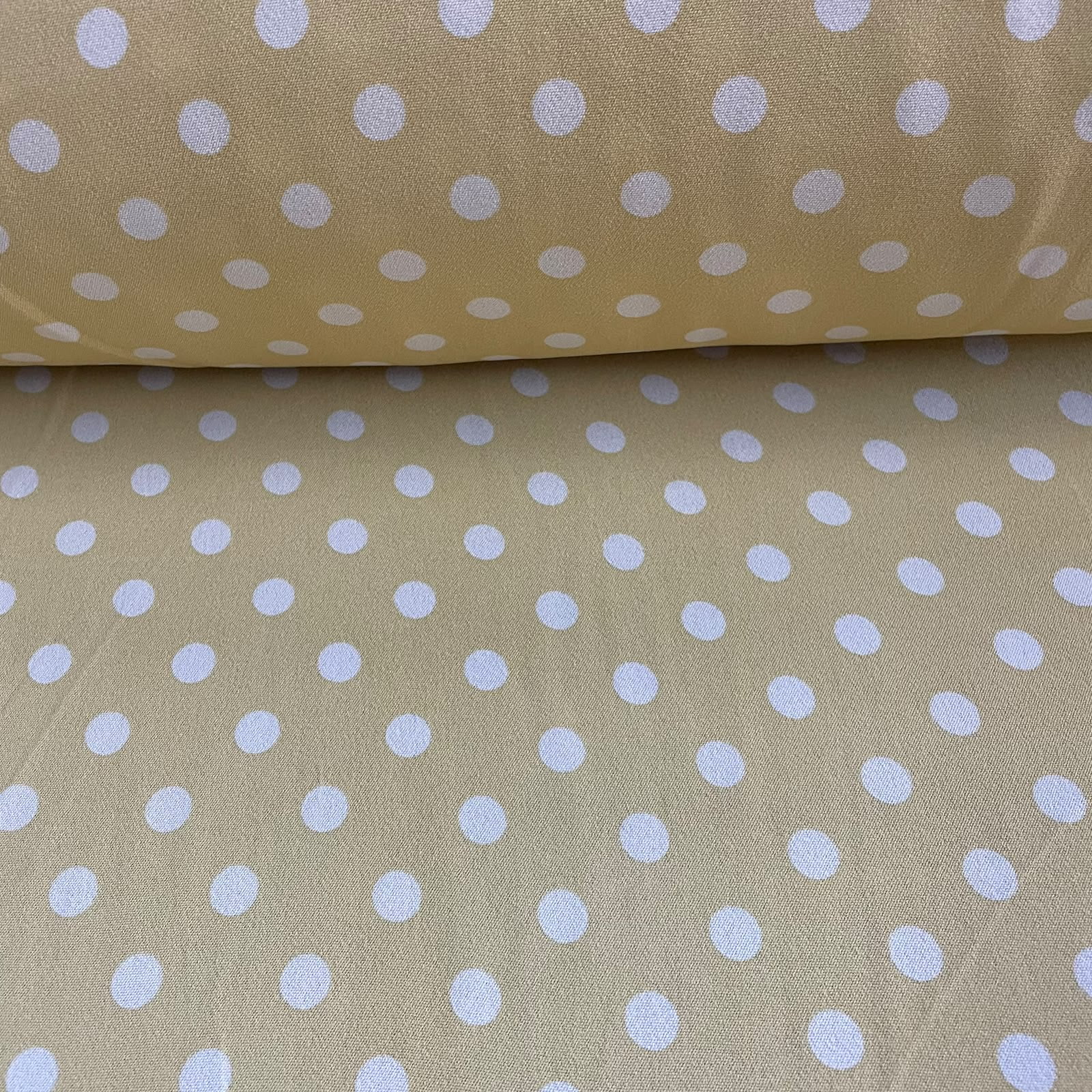 Crepe Dunas Poa Amarelo