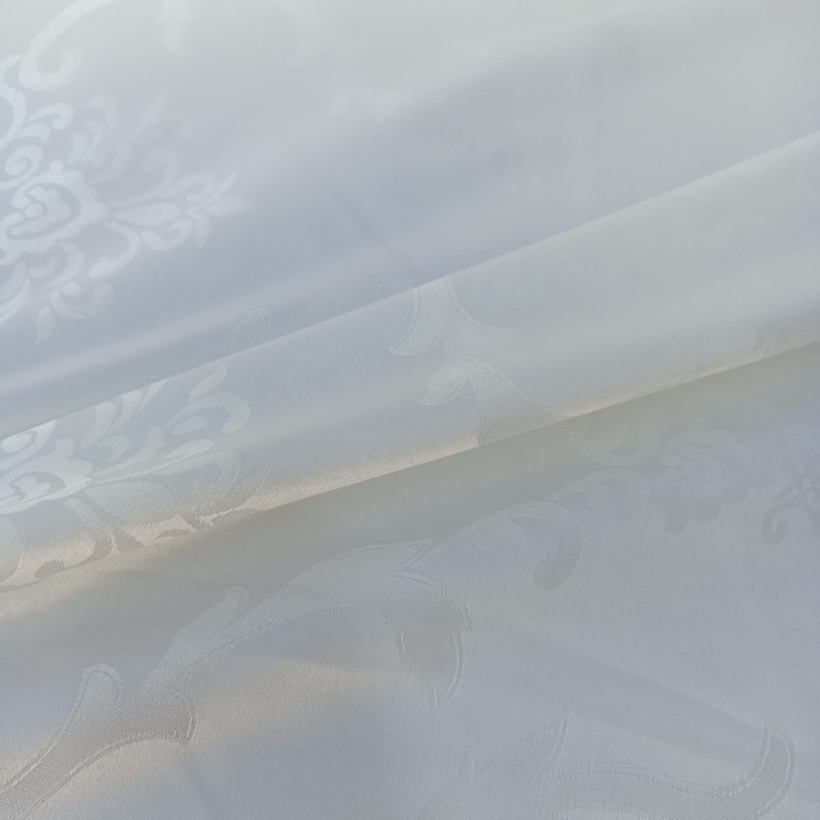 Tecido Jacquard Branco