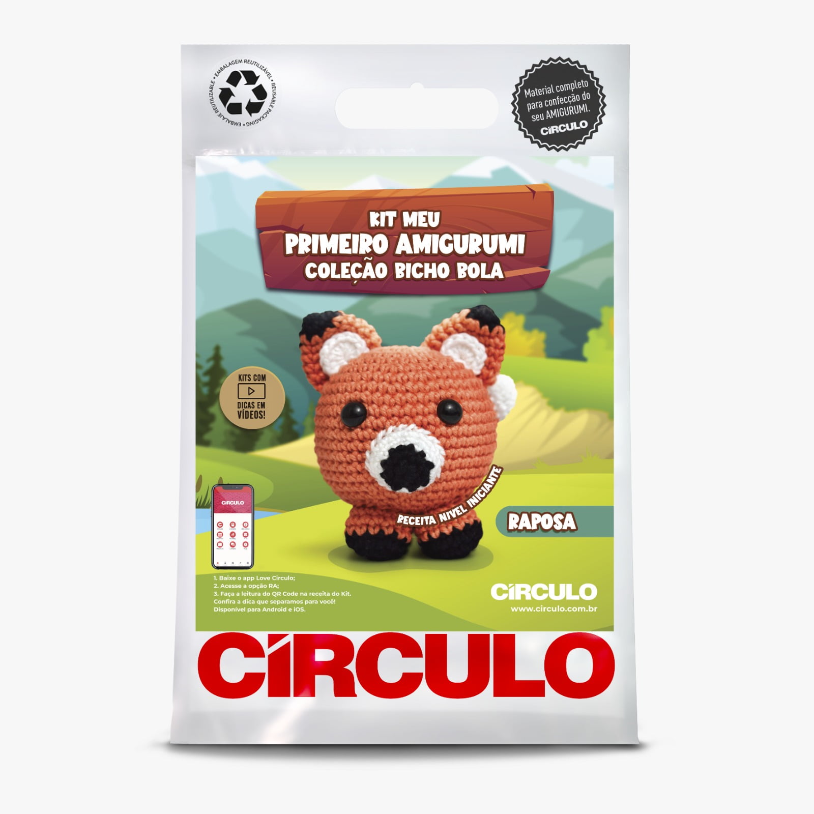 Kit Amigurumi Círculo Oficial | Marantex