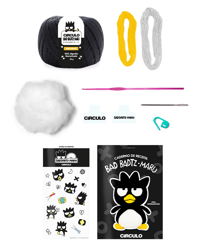 Kit Amigurumi Círculo Oficial | Marantex