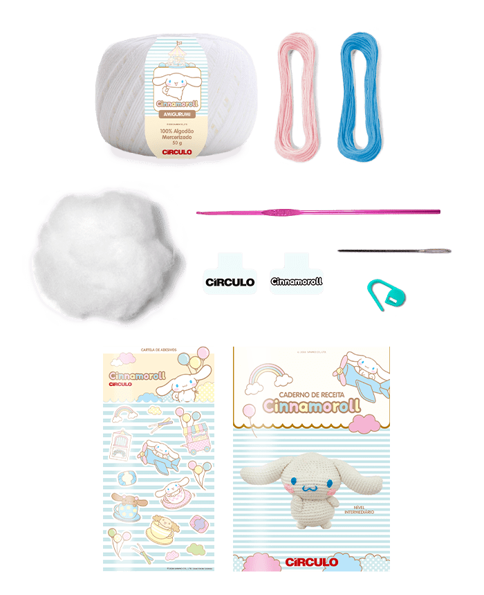 Kit Amigurumi Círculo Oficial | Marantex