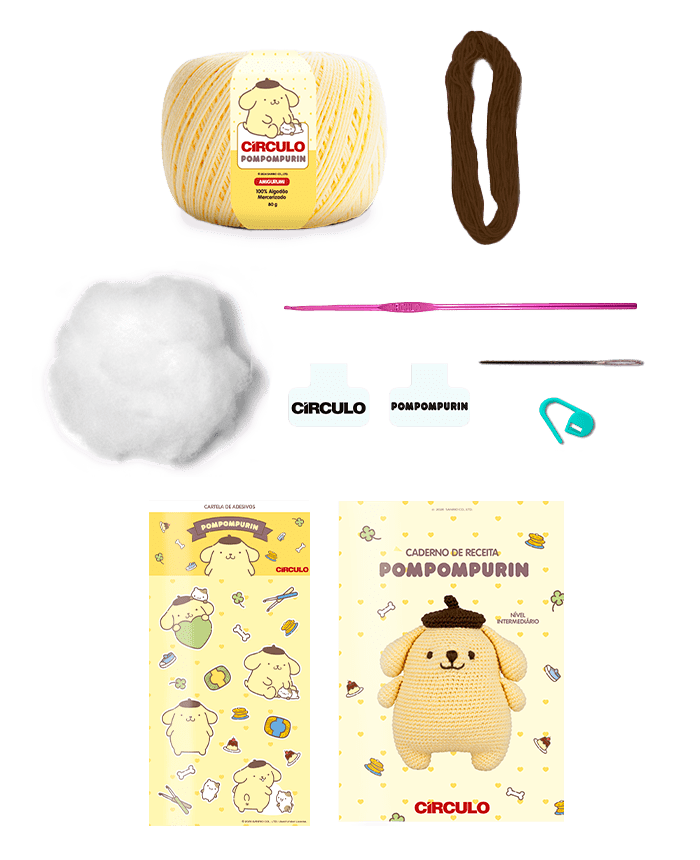 Kit Amigurumi Círculo Oficial | Marantex