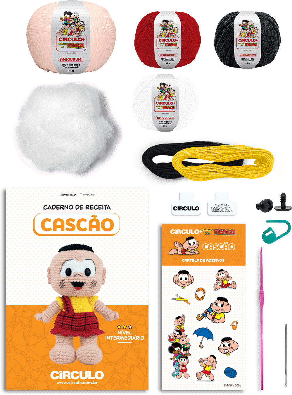 Kit Amigurumi Círculo Oficial | Marantex