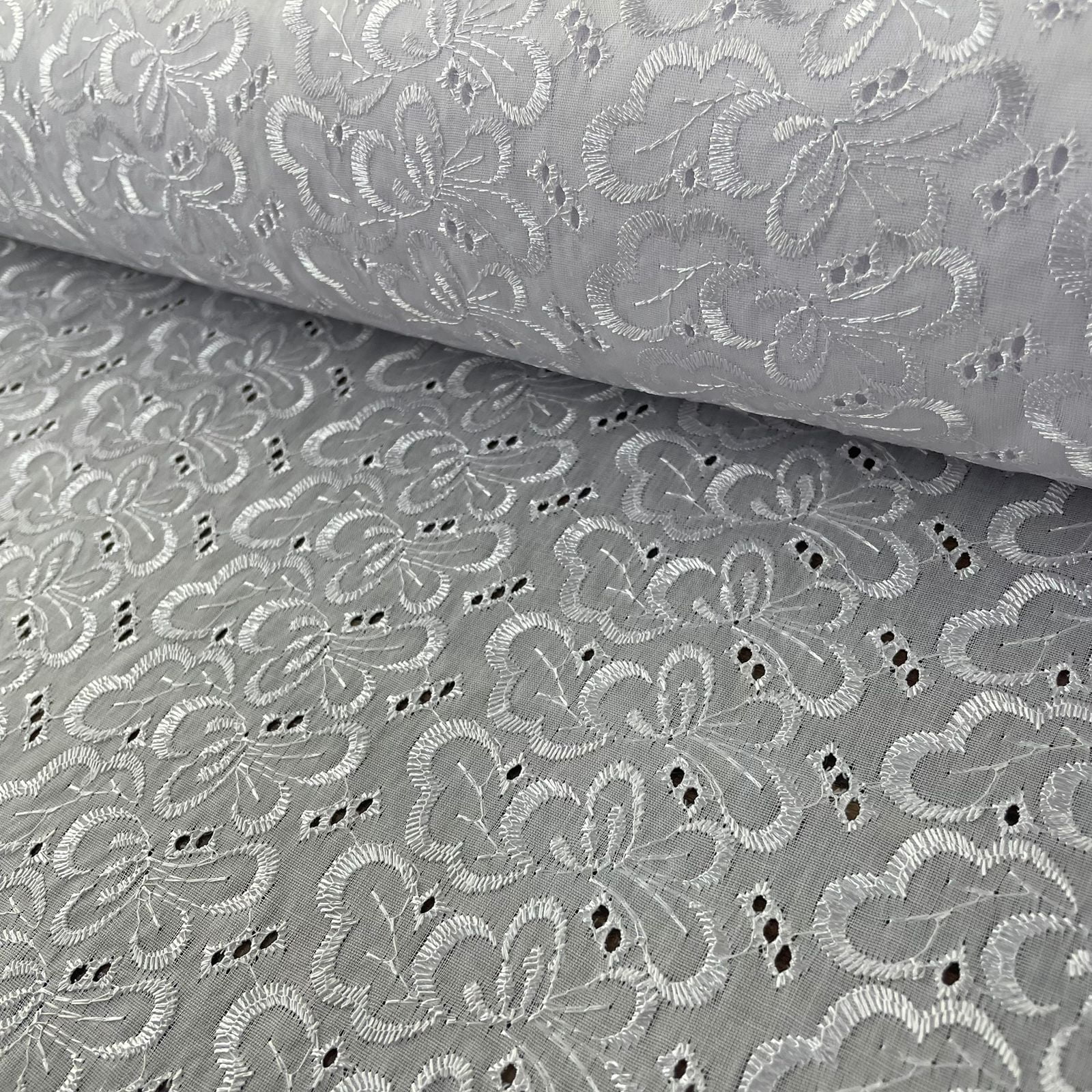 Laise Bordado Austríaco Branco