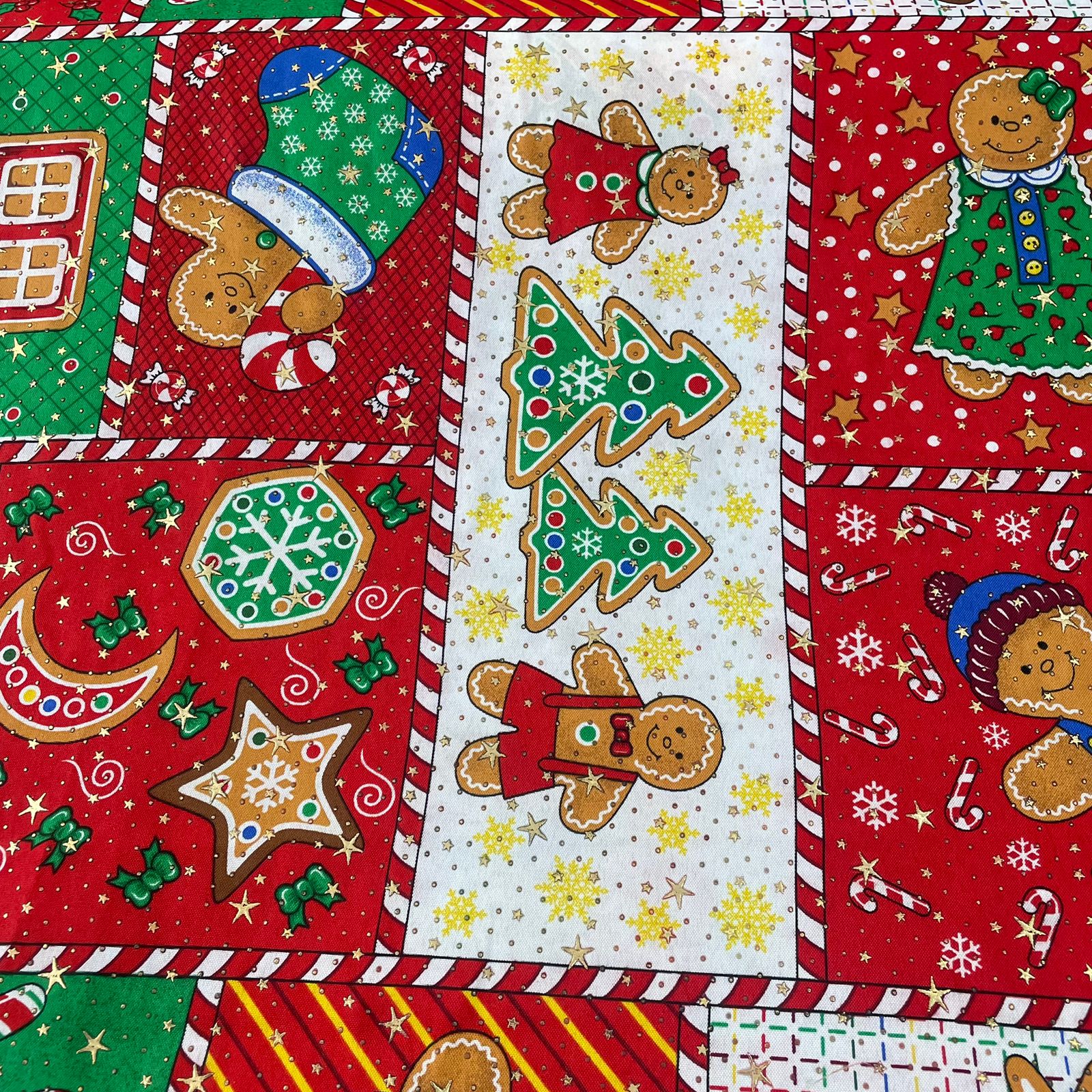 Oxford Natalino Alto Relevo Patchwork 2