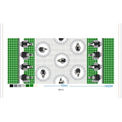 Oxford Estampado Galinha-d'angola 5 metros Oxford Estampado Galinha-d'angola 5 metros