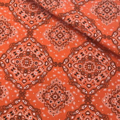 Tricoline Bandana Laranja Marantex 10 Metros    
