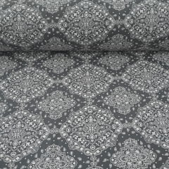 Tricoline Bandana Marantex Cinza  5 Metros