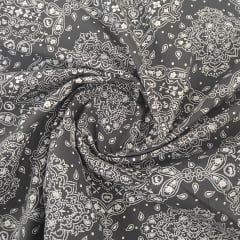 Tricoline Bandana Marantex Cinza  5 Metros