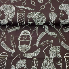 Tricoline Barbeiro Marrom  10 Metros