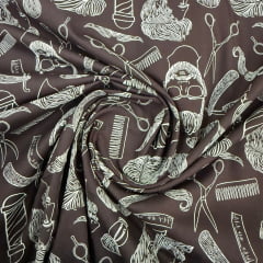 Tricoline Barbeiro Marrom  10 Metros