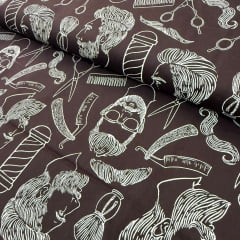 Tricoline Barbeiro Marrom  10 Metros