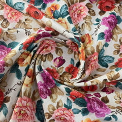 Tricoline Floral Clássico 5 metros     