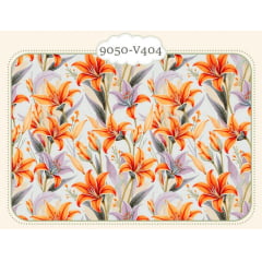 Tricoline Floral Lírios 5 metros Tricoline Floral Lírios 5 metros