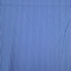 Tricoline Listrado Azul Royal  10 metros 