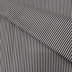 Tricoline Listrado Preto 10 metros 