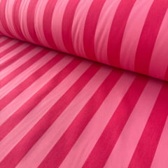Tricoline Listras Grandes Pink 5 Metros  