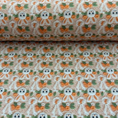 Tricoline Páscoa Coelho Laranja 5 metros 