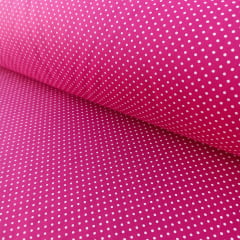 Tricoline Poá Pequeno Rosa Pink 10 metros Tricoline Poá Pequeno Rosa Pink 10 metros