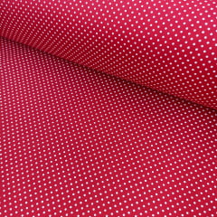 Tricoline Poá Pequeno Vermelho 10 metros 