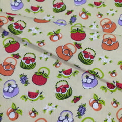 Tricoline Sacolas de Frutas Bege 10 metros Tricoline Sacolas de Frutas Bege 10 metros
