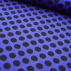 Bengaline Poá Preto Azul Bengaline Poá Preto Azul