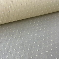 Cambraia Pipoquinha  Amarelo Manteiga