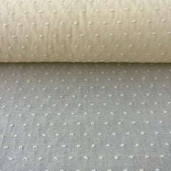 Cambraia Pipoquinha  Amarelo Manteiga