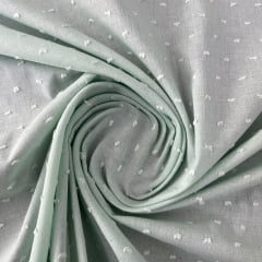 Cambraia Pipoquinha  Verde Menta