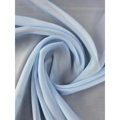 Chiffon Liso Azul BB