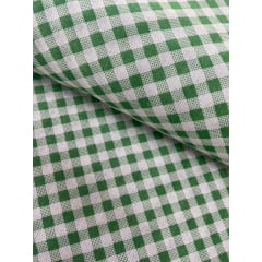 Chita Algodão Xadrez Verde