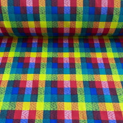 Chita Poly Xadrez Colorido