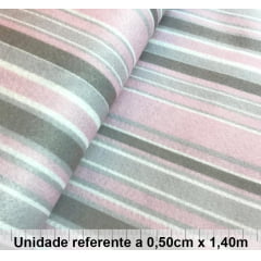 Feltro Listrado Rosa Feltro Listrado Rosa