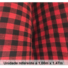 Flanela Vermelha Xadrez Pequeno Flanela Vermelha Xadrez Pequeno