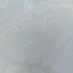 Tecido Jacquard Branco