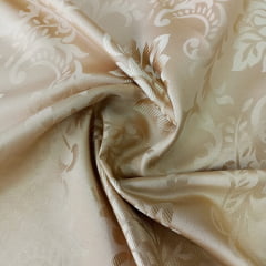 Tecido Jacquard  Dourado