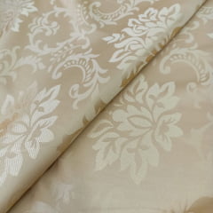 Tecido Jacquard  Dourado