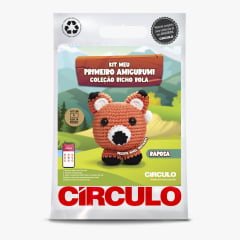 Kit Amigurumi Bicho Bola - Raposa Kit Amigurumi Bicho Bola - Raposa