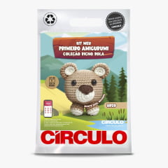 Kit Amigurumi Bicho Bola - Urso Kit Amigurumi Bicho Bola - Urso